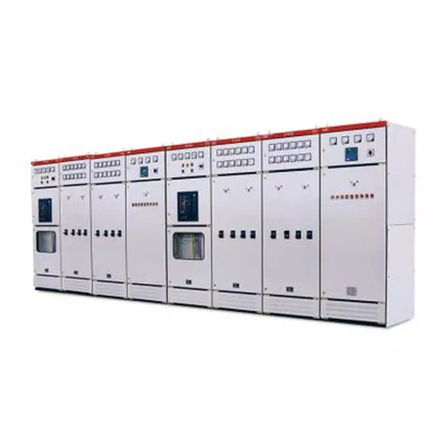 Low Voltage Switchgear Panel Array for Power Distribution Control