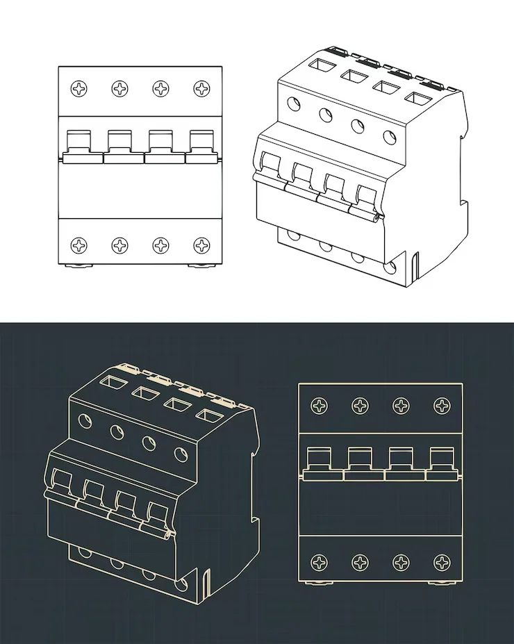 Distribution Transformer Drawing