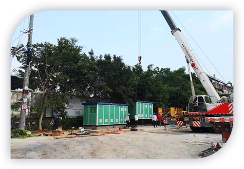 Substation construction