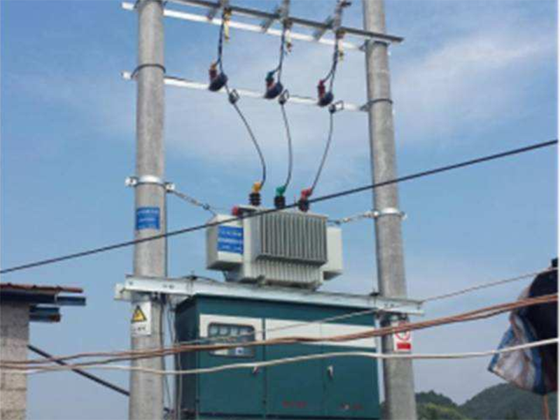 The transformer is put into operation