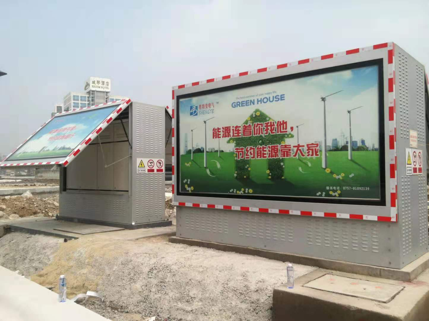 European-style Box Type Transformer Installation In Community In Guangxi (5)