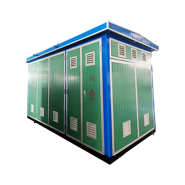 YBP 500kVA 10kV 0.4kV IEC Standard Boxtype Prefabricated Transformer Container Substation