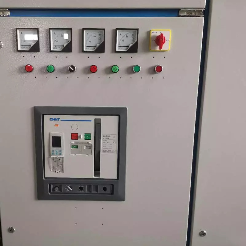 Electrical Control Panel with Meters