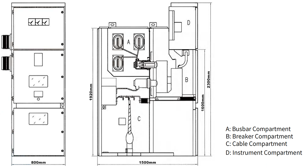 KYN28A-12 Drawing