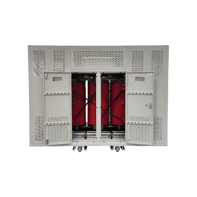 SCB10 2000 KVA 10 / 0.4 Kv 3 Phase High Voltage Cast Resin Dry Type Power Transformer