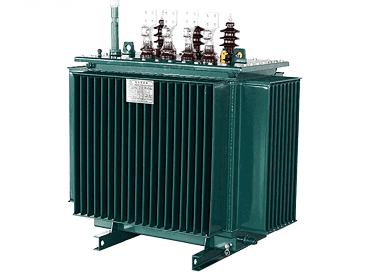 Oil - Immersed Power Distribution Transformer with Cooling Fins