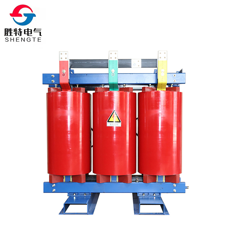 SCB10 1600 KVA 10 / 0.4 Kv 3 Phase High Voltage Cast Resin Dry Type Power Transformer