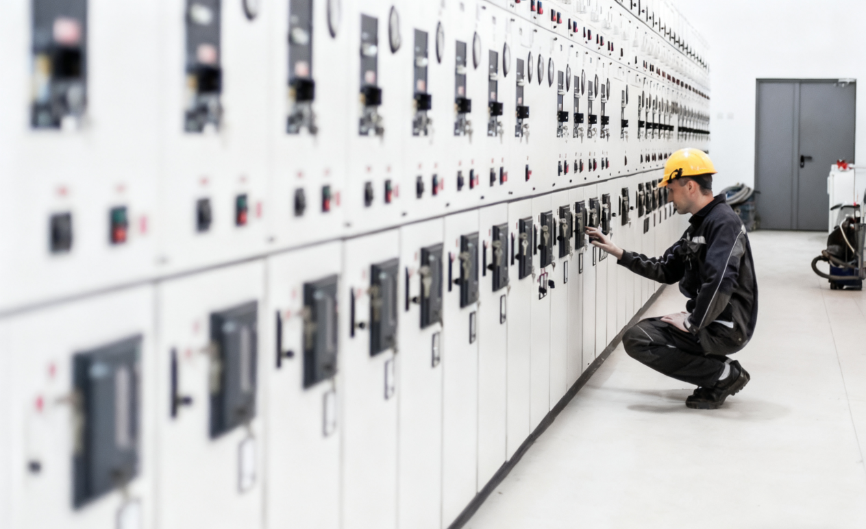 Inspect the switchgear